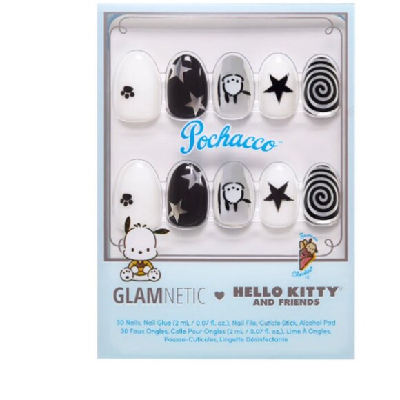 Glamnetic Hello Kitty Pochacco Nail Set - Picture 1 of 8